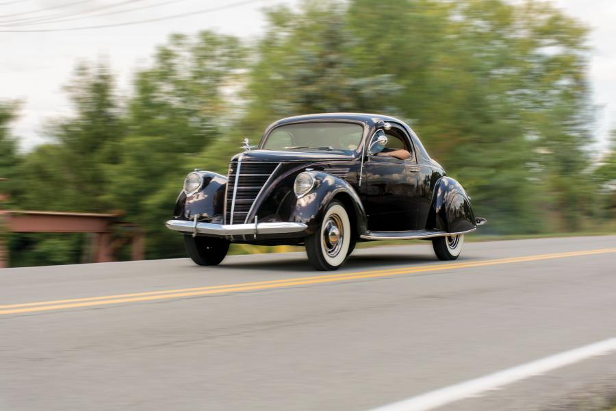  Lincoln Zephyr Coupe (HB-720) 1937 года  (фото 1 из 46)